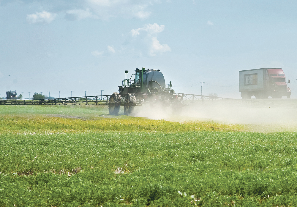 The report highlighted a 10-year period from 2008-18, noting a 40 percent increase in volume of pesticides sold in the province, as well as a 34 percent rise in intensity of use per hectare. | File photo