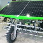 Earlier this winter John Gehrer drove from his farm in southeastern Manitoba to Prince Albert, Sask., to check out a FarmDroid, which had seeded and kept a 30-acre hemp field clean in 2021. | John Gehrer photo