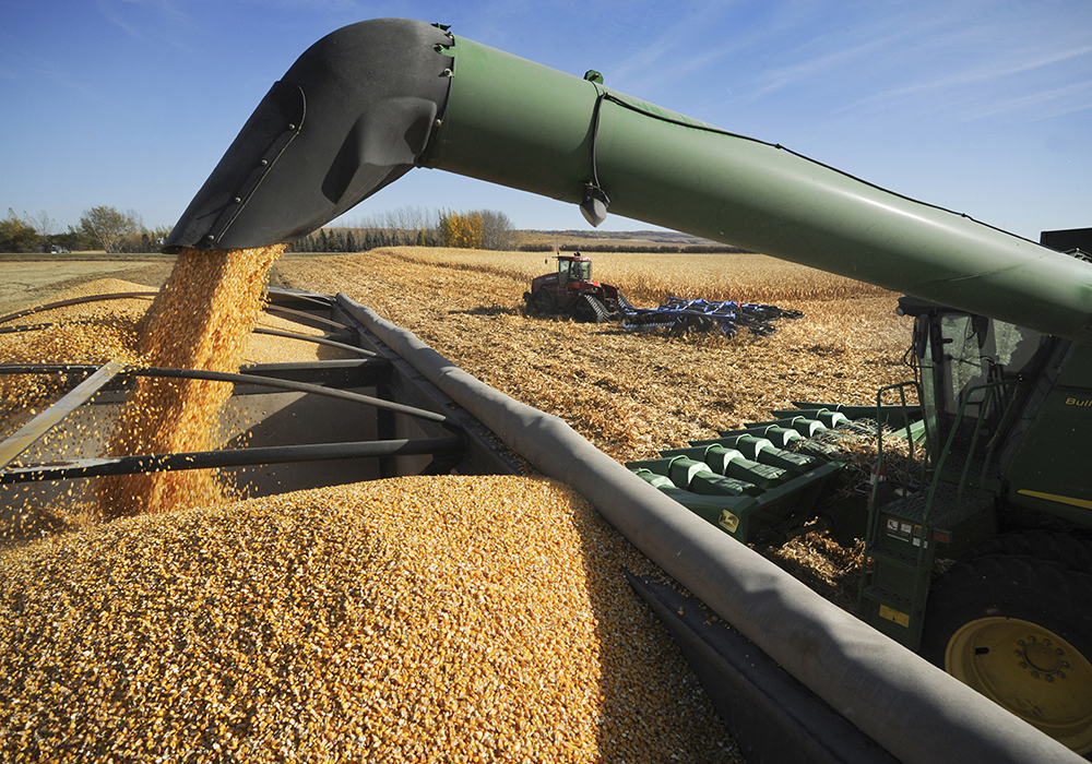 World corn supplies were already tight this winter and then Russia invaded Ukraine and the U.S. Department of Agriculture issued a report calling for reduced corn acres. That has set the stage for a "possibly explosive" corn market if there are any weather issues, said LeftField Commodity Research analyst Jonathon Driedger. | File photo