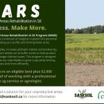 The Marginal Areas Rehabilitation in Saskatchewan program offers financial incentives to those who seed marginal acres to perennial forage.
| Screencap via Twitter/@SaskSoil