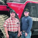 Peter and Konnor Smerychynski of Westlock, Alta., believe good communication is key to a good farm transition. | Supplied photo