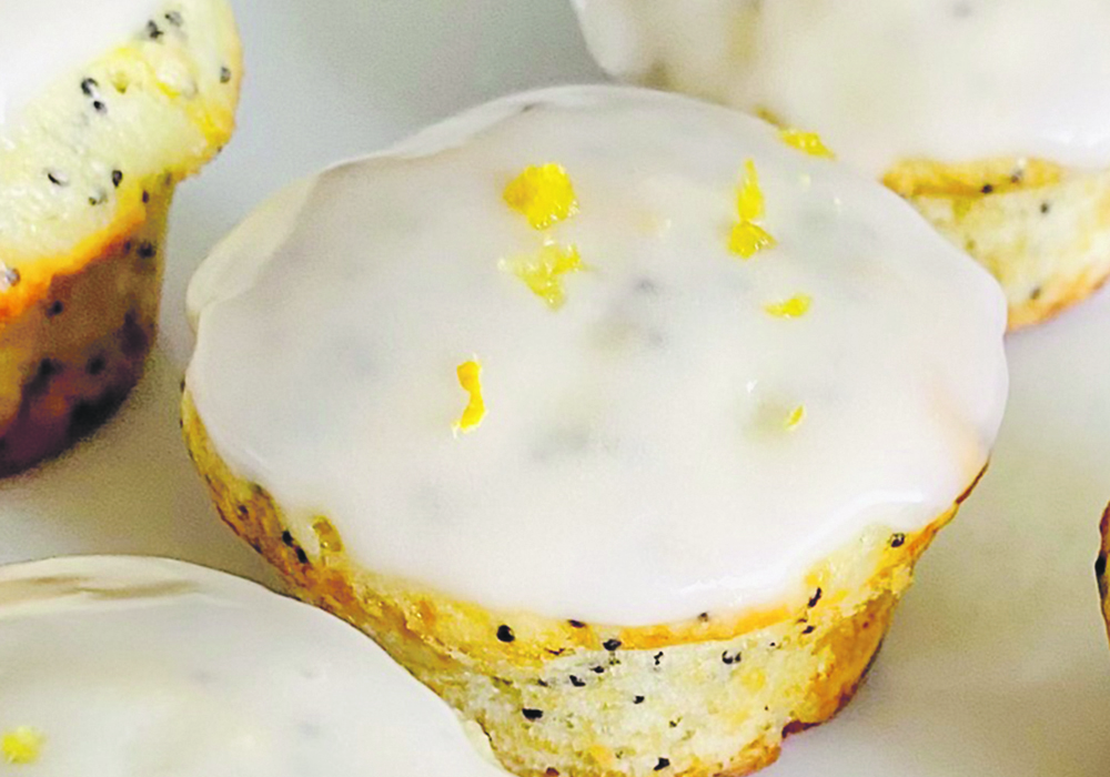 A marvellous citrus muffin will make your food experience complete. Top it with glaze and lemon zest — and voilà.  |  Jodie Mirosovsky photo