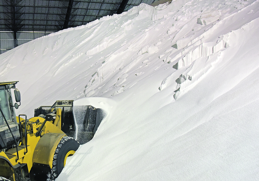 Coating urea post production means that providers don&rsquo;t have to change formulations, providing a nitrification inhibitor in a more cost efficient manner than if they were to incorporate it into the pril.  |  File photo