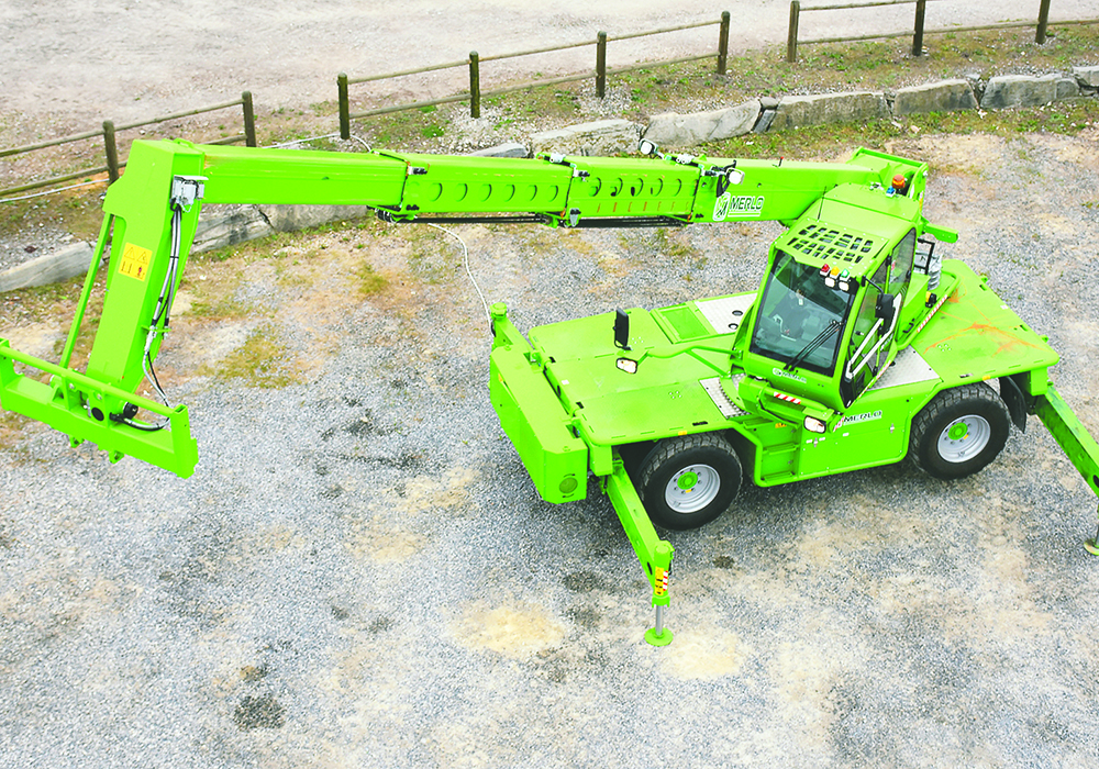 The new plug-in version of the Roto is also part of Merlo’s Generation Zero range. | Chris McCullough photo