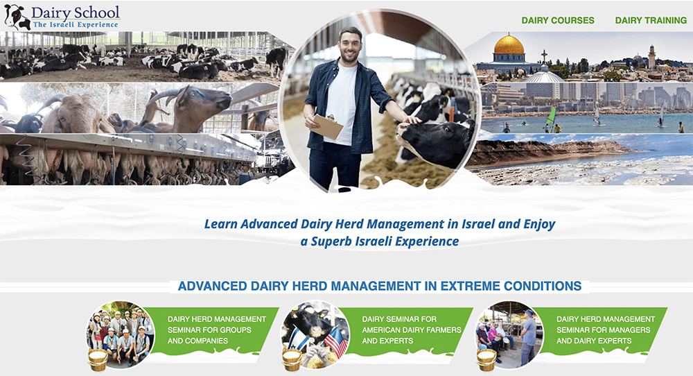 Using time-tested practices and cutting-edge technology, the school in a small agricultural village near the city of Nazareth in central Israel is working to enhance productivity, animal welfare, nutrition and health. | Screencap via dairyschool.co.il