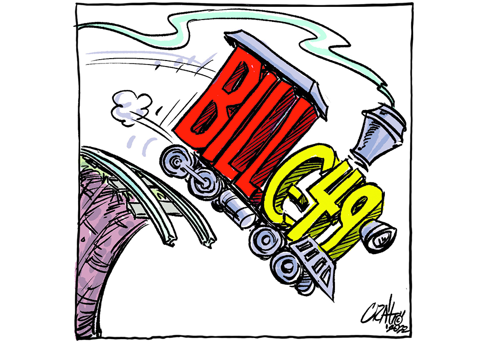 Bloom off the rose for federal transport act