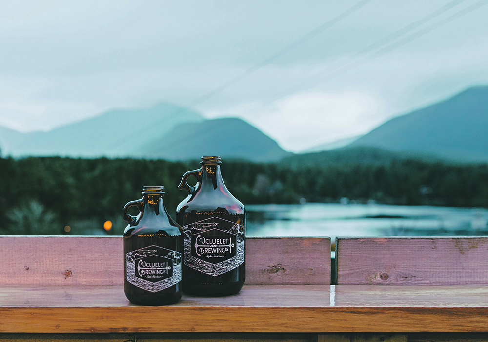The Ucluelet Brewing Company in Ucluelet, B.C., comes with a view.  |  Supplied photo