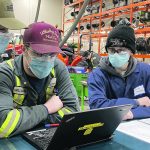 For students leaning toward computer science, courses are now being planned for Precision Agriculture. And if chips are your thing, a 2022 combine has more computer chips than a 2022 car, says WEDA vice-president Larry Hertz. | WEDA photo
