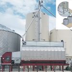 Wall Grain's Tony Ferrigno says many dryers are so tall they require a leg system. With an overall height of only 15 feet, the Mathews ECO is a low-profile unit that can be filled with an auger, making it a good choice if a leg doesn’t fit the budget. | Wall Grain photo