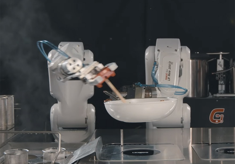 On May 31, the Canadian Food Innovation Network announced that Gastronomous Technologies Inc. will receive $1,919,655 for its project called Smart Kitchens, the largest sum of funding between five recipients in the programs. | Screencap via YouTube/Gastronomous