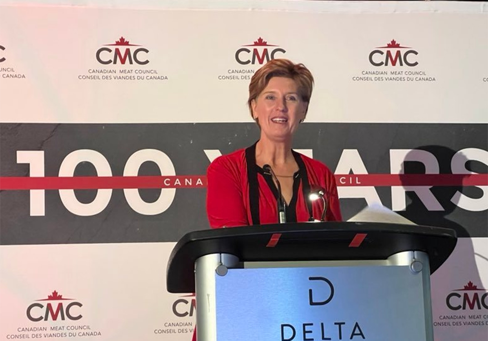 Bibeau said there is never a dull day in her portfolio. | Screencap via Twitter/@mclaudebibeau