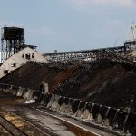 Grain storage and food facilities, like the Nika-Tera grain terminal in Mykolaiv above, have been targeted by the Russians, including a Viterra vegetable oil terminal hit by missiles last week. | Reuters/Edgar Su photo