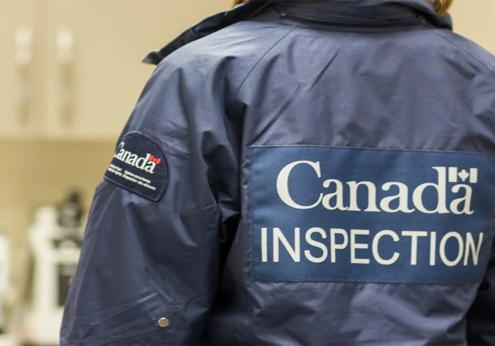 a CFIA inspector