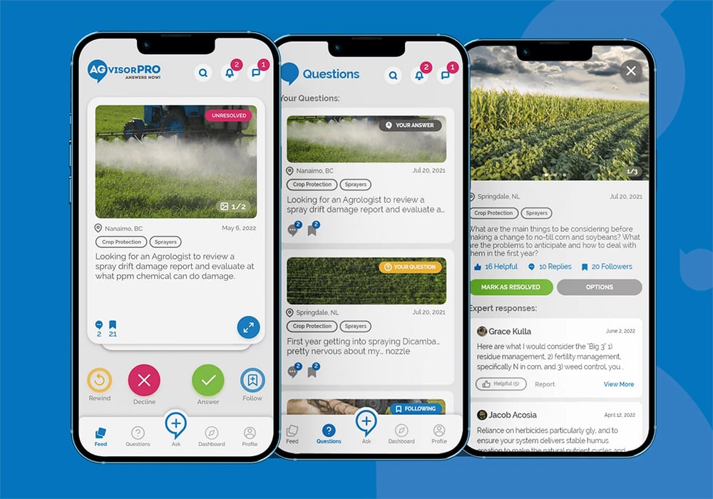 Robert Saik, chief executive officer of AGvisorPro, said the partnership with AFSC is the latest for the company’s mobile app, which provides a range of services for producers. | Screencap via getagvisorpro.com