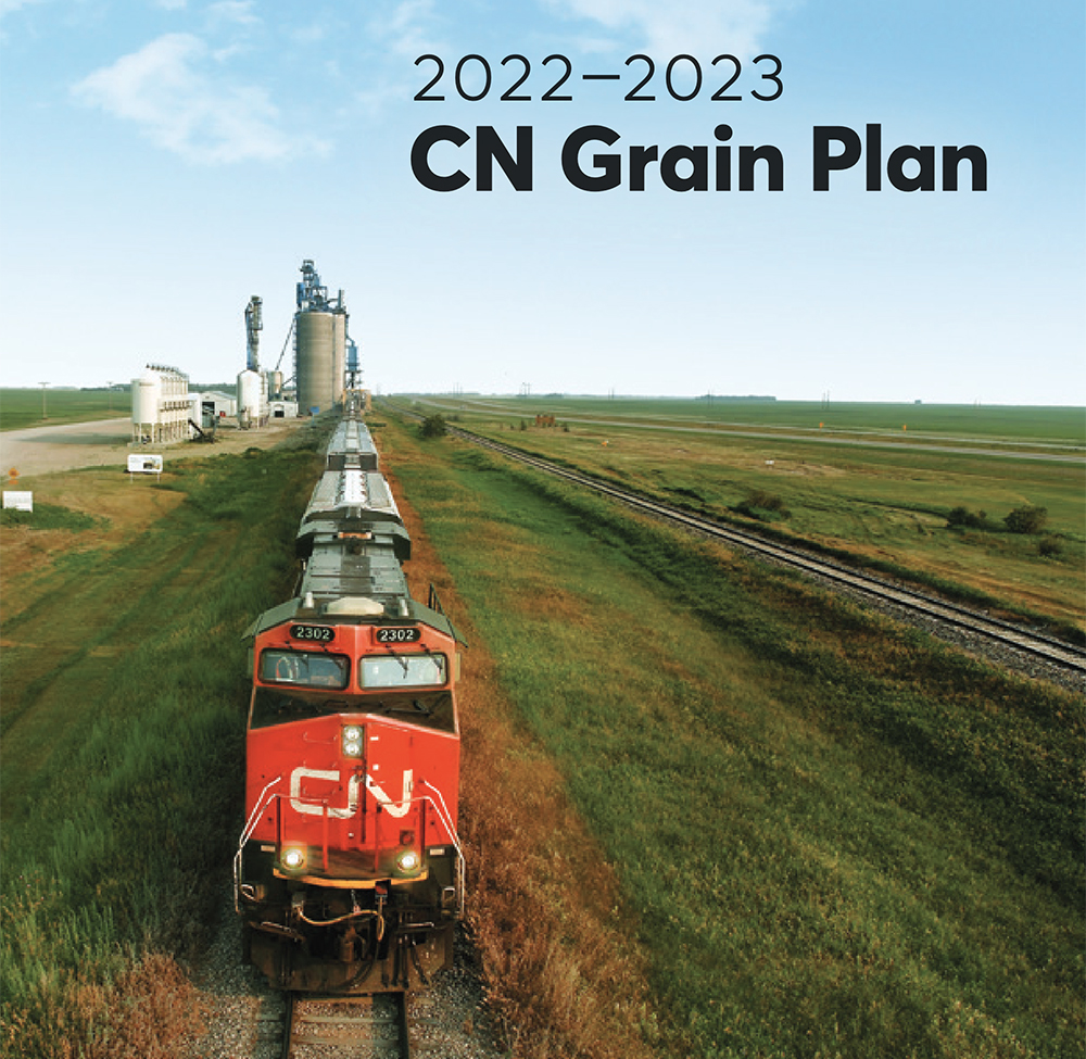CN plans to move 24.5 to 27 million tonnes of grain in bulk to port position but that number could go up if the crop is larger than anticipated.  | Screencap via cn.ca