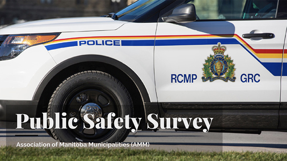 A survey conducted by the Association of Manitoba Municipalities (AMM), found that 46 percent of Manitobans are very concerned about property crimes and 44 percent are very concerned about the lack of police presence in their community.  |  Screencap via amm.mb.ca