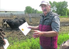 John Basarab, a University of Alberta research scientist and head of beef operations with Livestock Gentec, recently talked about the importance of good record keeping during the Grey Wooded Forage Association’s Livestock Roundup 2022.  |  Doug Ferguson photo