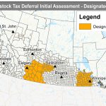Much of Manitoba, west-central Saskatchewan and southeast Alberta are included.