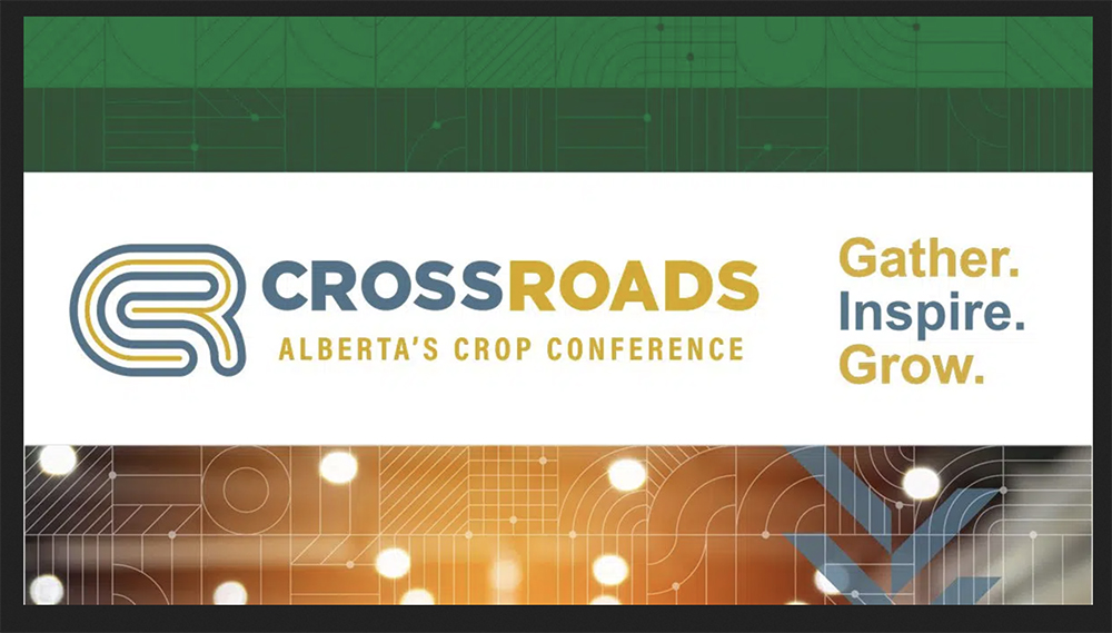 Last week, the province’s four largest crop commissions – Alberta Barley, Alberta Canola, Alberta Pulse Growers and the Alberta Wheat Commission – announced the launch of a new “farmer-focused” event called CrossRoads. | Screencap via seed.ab.ca