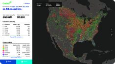 OneSoil has identified and located nearly 100 million fields in North America.  |  OneSoil image