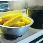 The fall corn harvest was a time to see who could polish off the most cobs. | Alma Barkman photo