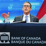 Tiff Macklem, governor of the Bank of Canada, participates in a news conference in Ottawa in April. The bank increased interest rates by 0.75 percent earlier this month. | Reuters/Blair Gable photo