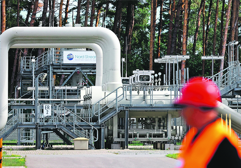 Analysts say nitrogen fertilizer prices around the world would fall sharply and quickly if there is a change in power in Russia and the Nord Stream pipeline to Europe starts flowing again.  |  Reuters/ Lisi Niesner photo