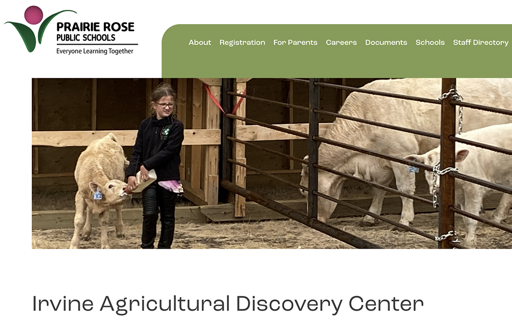 The program incorporates ways to teach growing crops and raising livestock with reading, writing and arithmetic. | Screencap via myprps.com