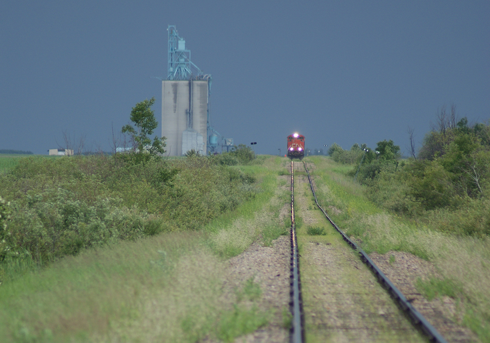 “We need to find a way to make the system more resilient. Between weather issues and other things that can disrupt a rail line, it’s really a pretty skinny line of steel that connects us to our outside markets and keeps our economy running,” said Greg Sears. | File photo