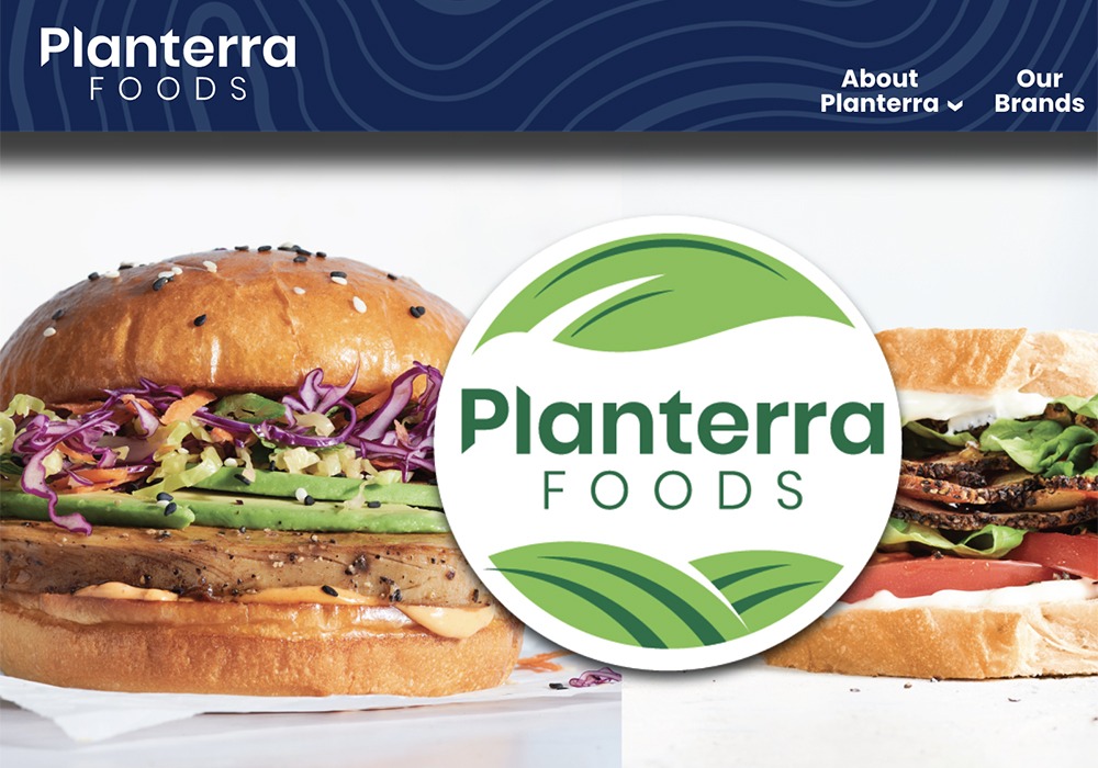 The closure signals increasing troubles in the plant-based protein sector, where U.S. sales are flattening. | Screencap via planterrafoods.com