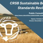 The 60-day comment period is underway and runs until Dec. 2. There are two separate consultations for production and processing. | Screencap via Twitter/@CRSB_beef