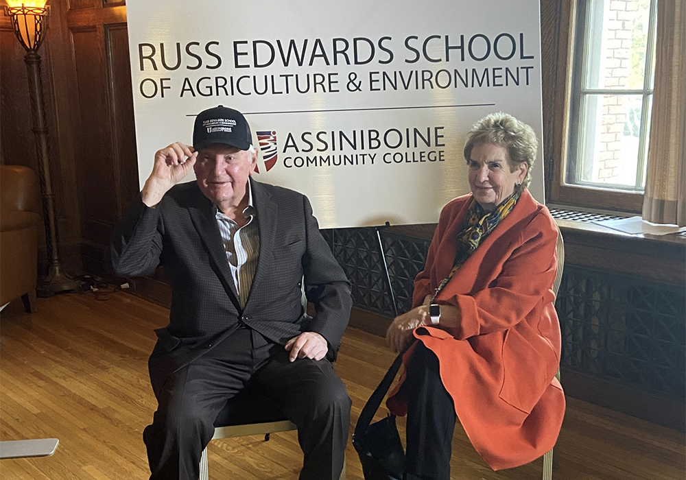 The donation will go towards agricultural programs and ACC announced October 17 that it will rename the agricultural college after the donor – Russ Edwards. | Screencap via Twitter/@accmb