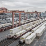 A rail traffic stoppage could freeze almost 30 percent of U.S. cargo shipments by weight, stoke already surging inflation and cost the American economy as much as US$2 billion per day. | Screencap via Twitter/@BNSFRailway