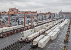 A rail traffic stoppage could freeze almost 30 percent of U.S. cargo shipments by weight, stoke already surging inflation and cost the American economy as much as US$2 billion per day. | Screencap via Twitter/@BNSFRailway