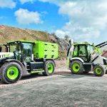 JCB Power Systems built a prototype hydrogen refuelling unit on a Fastrac tractor that can travel up to 45 m.p.h.. The system can refill JCB’s hydrogen-powered machines up to 16 times before it has to be recharged. | JCB photo