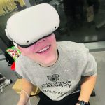 The virtual tour of a dairy barn created at the University of Calgary is seen as an opportunity to remove misconceptions while answering questions and show the public what’s happening on the farm and why livestock producers are crucial for food production. | Simpson Centre photo