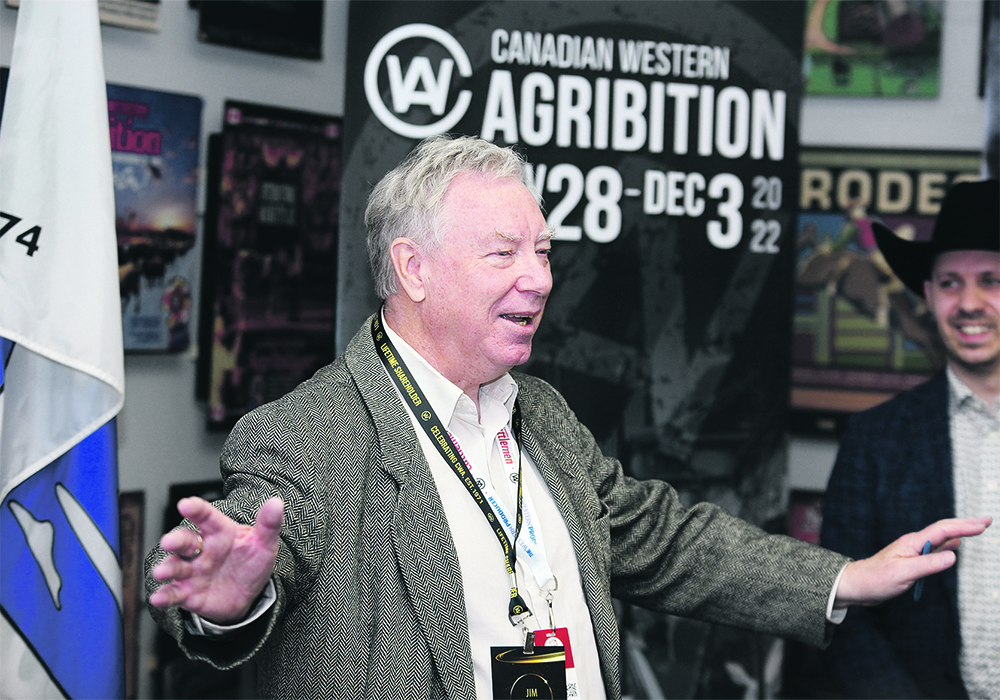 Journalist Jim Smalley, who is retiring after 47 years in the field, has been chosen to receive the Queen’s Jubilee Platinum medal.  |  Mike Raine photo