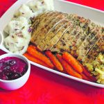 A roasted turkey breast makes a nice holiday meal for two to four people. Add mashed potatoes with skins on, roasted carrots and slow cooker stuffing. | Betty Ann Deobald photo