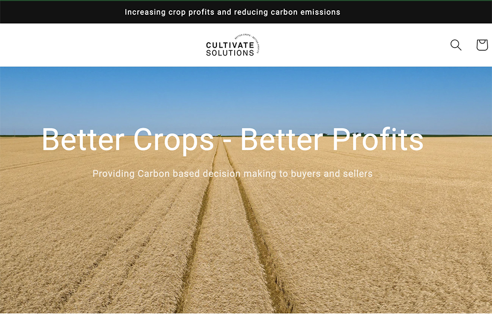 CultivateCI provides a pathway for an identity-preserved low C02 wheat crop to carry that distinction from the field to the label on the grocery store shelf. The consumer is offered the opportunity to buy bread with a low carbon footprint, or buy traditional bread that’s been grown with a standard carbon footprint. | Screencap via cultivateci.com