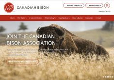 Terry Kremeniuk had a full career of more than 31 years at Farm Credit Canada before spending 19 years as the executive director of the Canadian Bison Association. That’s about half of the organization’s history. | Screencap via canadianbison.ca