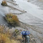 A gate valve controls the flow of water to lateral canals, including the M1, and pipelines within the South Saskatchewan River Irrigation District for irrigation purposes. Major rehabilitation work was done on the M1 Canal, just north of Lake Diefenbaker. Now expansion plans will update, improve and extend the system dramatically. | File photo