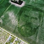 Drought appears to be written on the face of Argentine football star Lionel Messi. He was depicted in a corn field sown with a precision planter in Los Condores, on the outskirts of Cordoba, Argentina. This was the crop two weeks ago. Rain has improved the situation for farmers. | Reuters/Agustin Marcarian photo