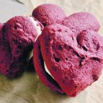 Whoopie pies are a traditional Pennsylvania Dutch comfort food. Few ingredients are needed. Usually they are round but for Valentine’s Day a heart is novel. | Sarah Galvin photo