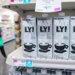 Oat milk is seen for sale in a store in Manhattan last year. Increased demand for the non-dairy milk substitute is resulting in a booming market for oats. | Reuters/Andrew Kelly photo