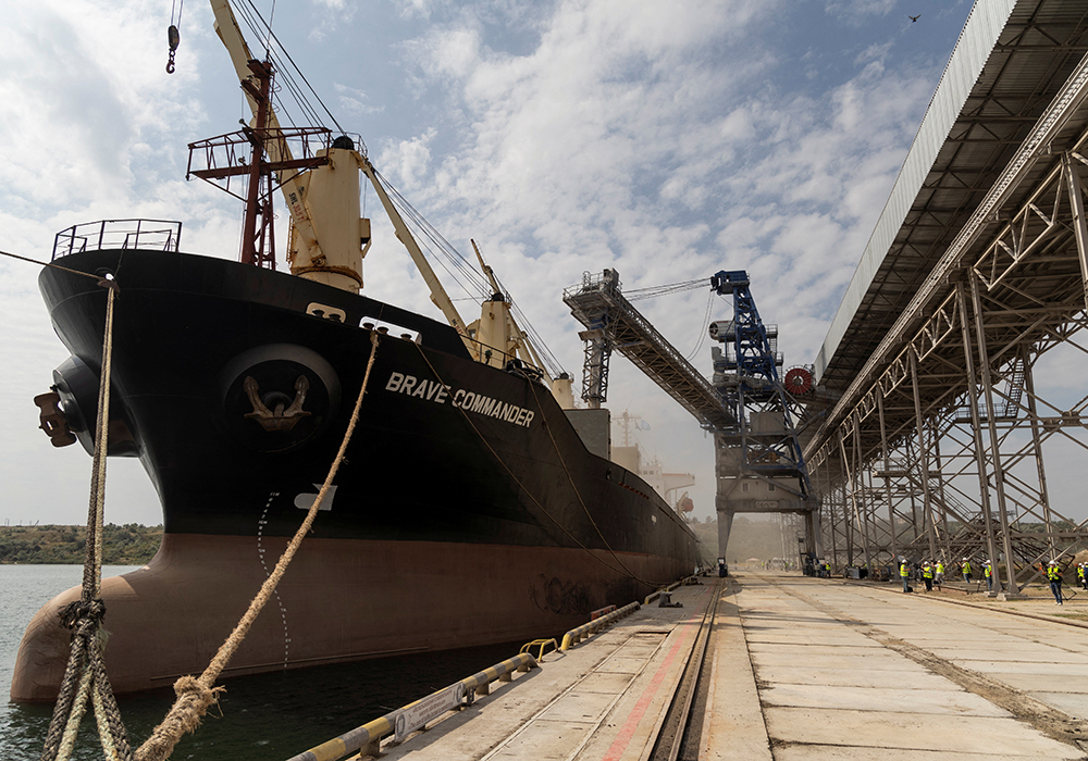 "Wheat is being undermined today by intensifying market expectations that Ukraine's safe shipping agreement will be extended this month," said Matt Ammermann, StoneX commodity risk manager. | Reuters photo