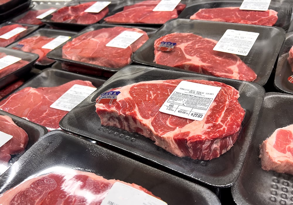 Existing rules for the label permit its use for meat derived from animals that were born and raised abroad and only processed in the United States, which the nation's farmers and ranchers had argued disadvantaged domestic producers. | Getty Images