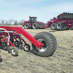 A recent study used typical seeding rates of 20, 40, 60, 80 and then 160 seeds per sq. metre. The air drill was set to a 9.5-inch spacing, while the planter was used at 12-inch and 20-inch spacings. | William DeKay photo