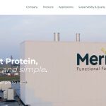 Merit was built during the pandemic, as global interest in plant protein soared and became one of the hottest stories in the food processing and investing industries. | Screencap via meritfoods.com