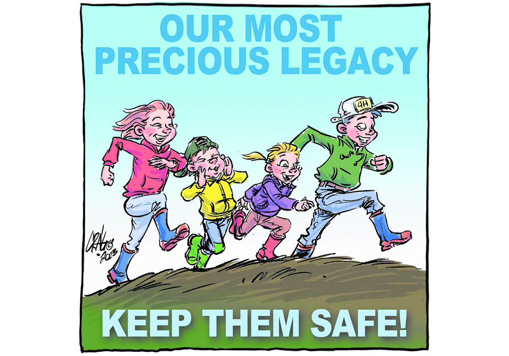 Death on the farm: we must protect our kids