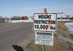 Truckers hauling goods or cargoes on secondary highways in Saskatchewan are advised to monitor their weights closely to avoid fines and prevent damage to the provincial highway network. | File photo
